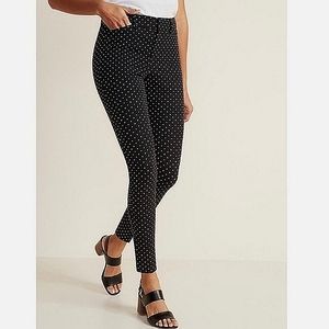Polkadot Old Navy Pixie Ankle Pants Mid-Rise